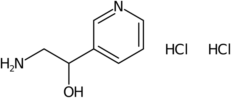 CAS: 101012-01-5 | 3-(2-Amino-1-hydroxyethyl)pyridine dihydrochloride, NX10862