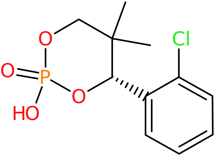 CAS: 98674-87-4 | (4R)-(+)-4-(2-Chlorophenyl)-5,5-dimethyl-2-hydroxy-1,3,2-dioxaphosphinane 2-oxide, NX71726