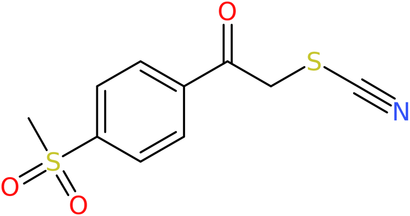 CAS: 937602-21-6 | 2-[4-(Methylsulphonyl)phenyl]-2-oxoethyl thiocyanate, NX69822