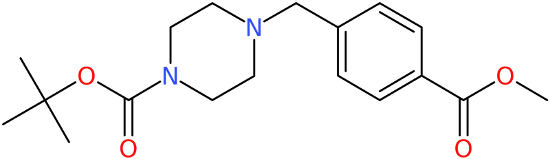 CAS: 844891-11-8 | 4-[4-(Methoxycarbonyl)benzyl]piperazine, N1-BOC protected, NX63433