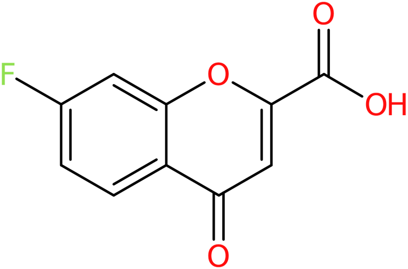 CAS: 128942-39-2 | 7-Fluoro-4-oxo-4H-chromene-2-carboxylic acid, >98%, NX20247