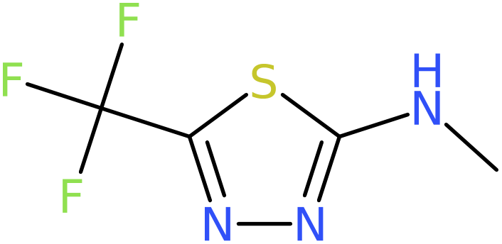 CAS: 25366-22-7 | 2-(Methylamino)-5-(trifluoromethyl)-1,3,4-thiadiazole, >97%, NX37848