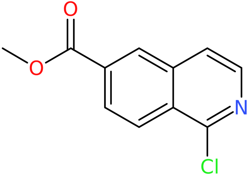 CAS: 1357946-43-0 | Methyl 1-chloroisoquinoline-6-carboxylate, >95%, NX22172