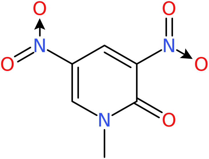 CAS: 14150-94-8 | 1-Methyl-3,5-dinitropyridin-2(1H)-one, >99%, NX23578