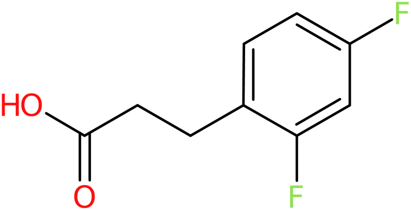 CAS: 134672-70-1 | 3-(2,4-Difluorophenyl)propionic acid, >97%, NX21698