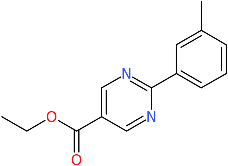 CAS: 954227-12-4 | Ethyl 2-m-tolylpyrimidine-5-carboxylate, >95%, NX70878