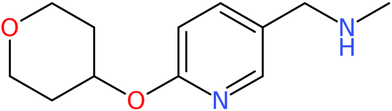 CAS: 910036-99-6 | 5-[(Methylamino)methyl]-2-(tetrahydro-2H-pyran-4-yloxy)pyridine, >97%, NX68223