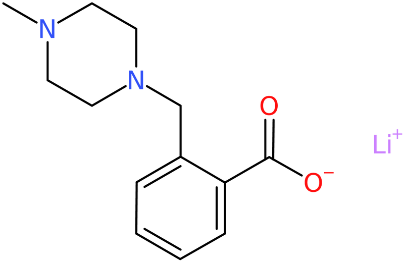 CAS: 915707-44-7 | Lithium 2-[(4-methylpiperazin-1-yl)methyl]benzoate, >90%, NX68683