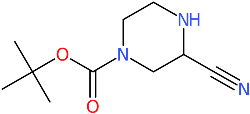 CAS: 859518-35-7 | tert-Butyl 3-cyanopiperazine-1-carboxylate, >97%, NX64450