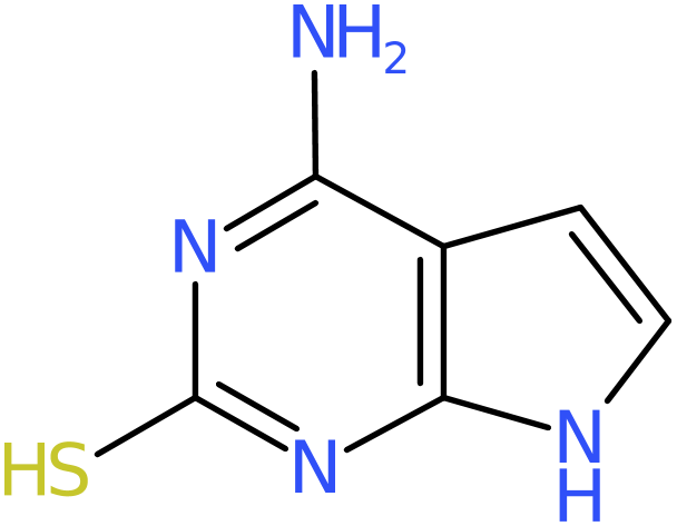 CAS: 98198-24-4 | 4-Amino-7H-pyrrolo[2,3-d]pyrimidine-2-thiol, NX71635