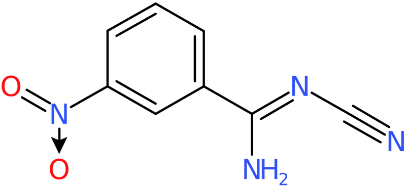 N-Cyano-3-nitrobenzamidine, NX73964