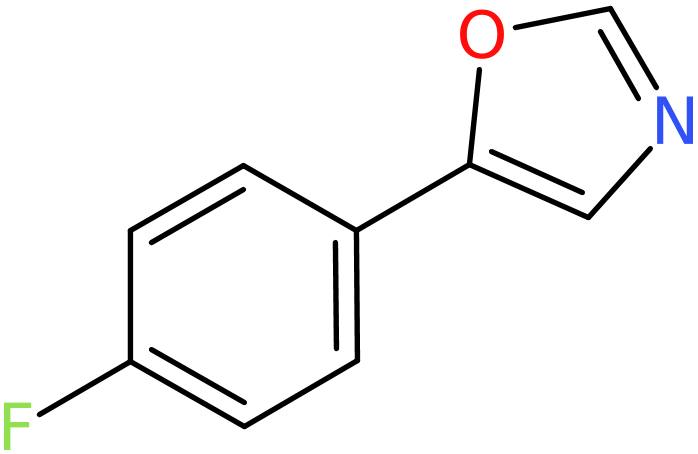 CAS: 128101-19-9 | 5-(4-Fluorophenyl)-1,3-oxazole, >97%, NX20068