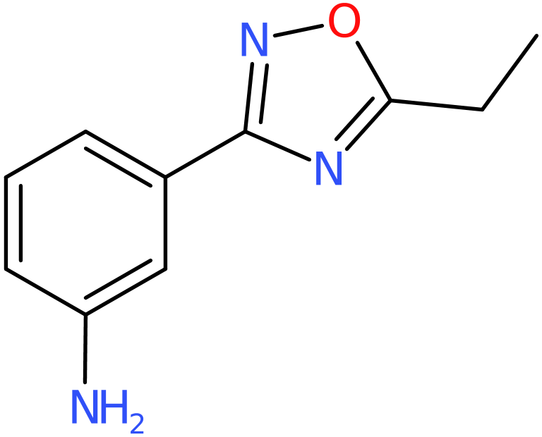 CAS: 10364-74-6 | 3-(5-Ethyl-1,2,4-oxadiazol-3-yl)aniline, >95%, NX12020