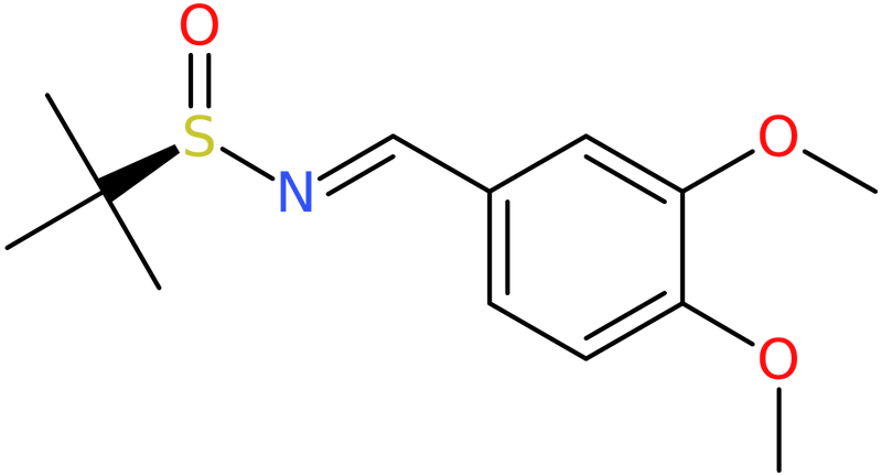 CAS: 820231-38-7 | (R)-N-(3,4-dimethoxybenzylidene)-2-methylpropane-2-sulfinamide, NX62789