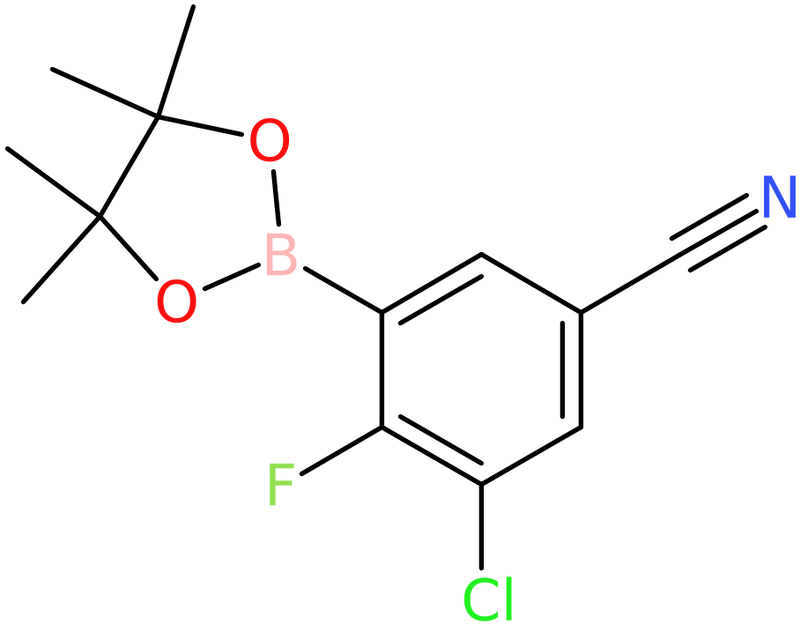 CAS: 1218790-15-8 | 3-Chloro-5-cyano-2-fluorophenylboronic acid, pinacol ester, >96%, NX17871