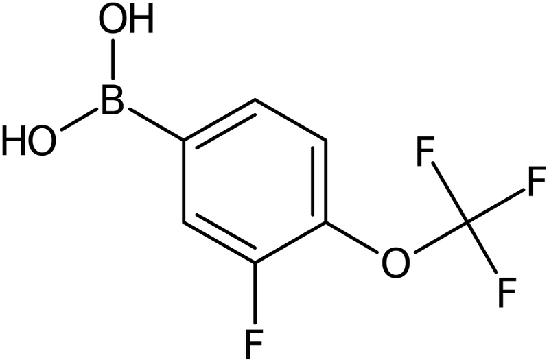 CAS: 187804-79-1 | 3-Fluoro-4-(trifluoromethoxy)benzeneboronic acid, NX31415