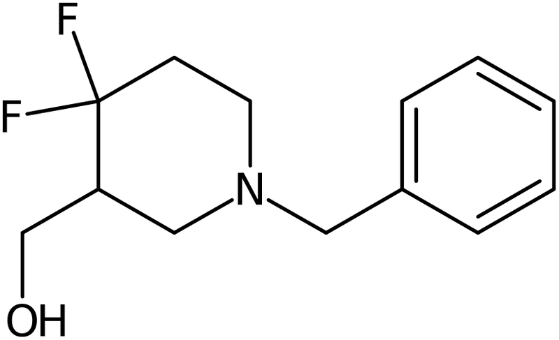 CAS: 1303973-25-2 | (1-Benzyl-4,4-difluoropiperidin-3-yl)methanol, >95%, NX20486