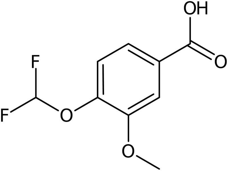 CAS: 162401-59-4 | 4-(Difluoromethoxy)-3-methoxybenzoic acid, >98%, NX27375