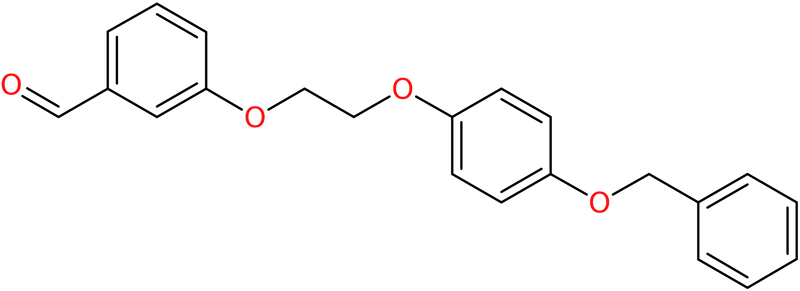 CAS: 937601-86-0 | 3-{2-[4-(Benzyloxy)phenoxy]ethoxy}benzaldehyde, NX69798