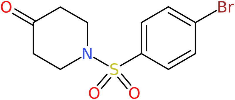 CAS: 929000-54-4 | 1-[(4-Bromophenyl)sulphonyl]-4-oxopiperidine, >98%, NX69319