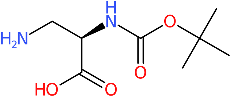 CAS: 76387-70-7 | 3-Amino-N-(tert-butoxycarbonyl)-D-alanine, NX61044