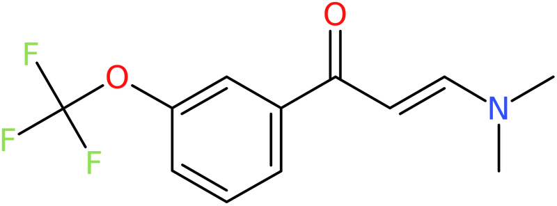 CAS: 154258-46-5 | 3-(Dimethylamino)-1-[3-(trifluoromethoxy)phenyl]prop-2-en-1-one, NX26100