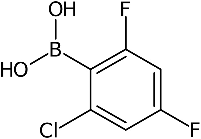 CAS: 1373393-48-6 | 2-Chloro-4,6-difluorobenzene boronic acid, >95%, NX22558