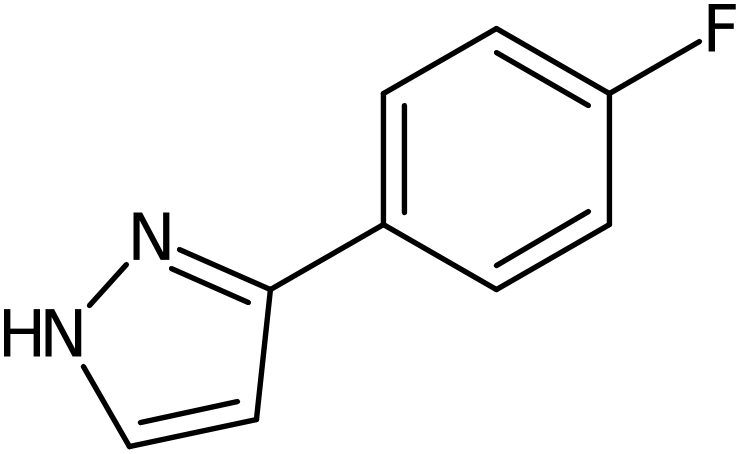 CAS: 154258-82-9 | 3-(4-Fluorophenyl)-1H-pyrazole, NX26106