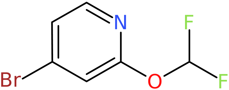 CAS: 832735-56-5 | 4-Bromo-2-(difluoromethoxy)pyridine, >97%, NX63149