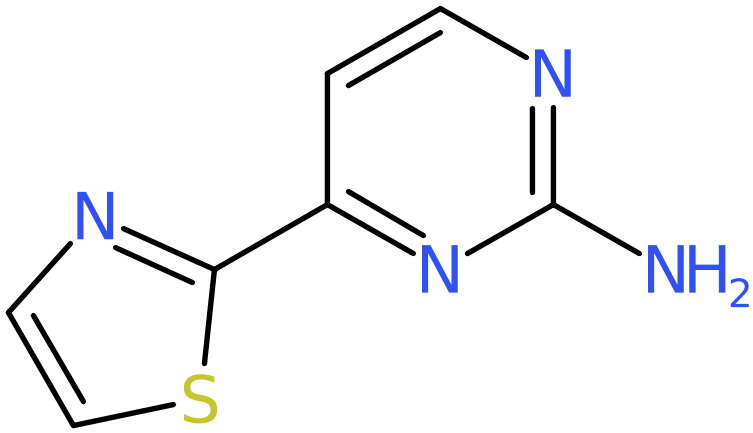 CAS: 874830-88-3 | 4-(1,3-Thiazol-2-yl)pyrimidin-2-amine, NX65640