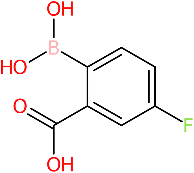 CAS: 874290-63-8 | 2-Carboxy-4-fluorobenzeneboronic acid, >97%, NX65539