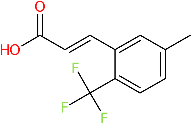 CAS: 1017779-24-6 | 5-Methyl-2-(trifluoromethyl)cinnamic acid, >97%, NX11192