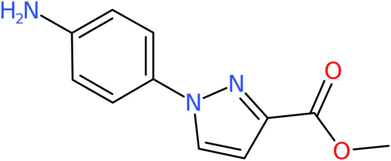 Methyl 1-(4-aminophenyl)-1H-pyrazole-3-carboxylate, NX73886