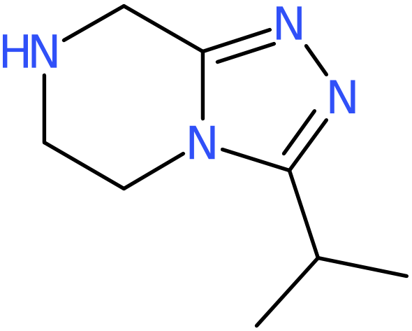 CAS: 952182-05-7 | 3-Isopropyl-5,6,7,8-tetrahydro-[1,2,4]triazolo[4,3-a]pyrazine, >95%, NX70729