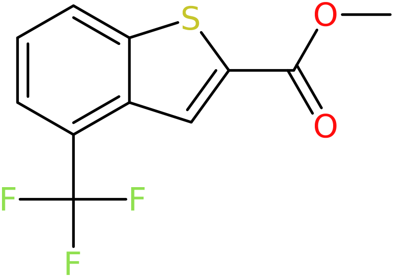 CAS: 146137-87-3 | Methyl 4-(trifluoromethyl)benzo[b]thiophene-2-carboxylate, NX24890