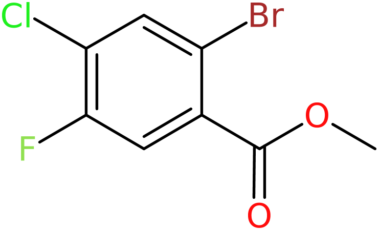 CAS: 1807003-11-7 | Methyl 2-bromo-4-chloro-5-fluorobenzoate, >95%, NX30265