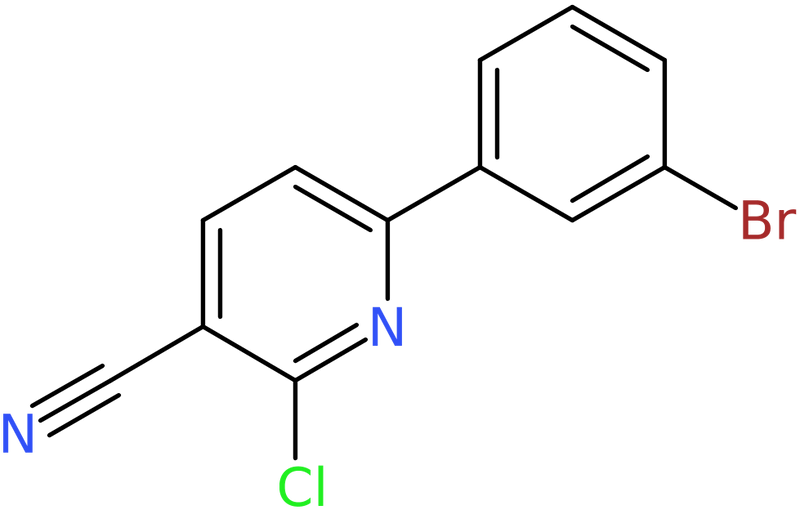 CAS: 147426-93-5 | 6-(3-Bromophenyl)-2-chloronicotinonitrile, NX25074