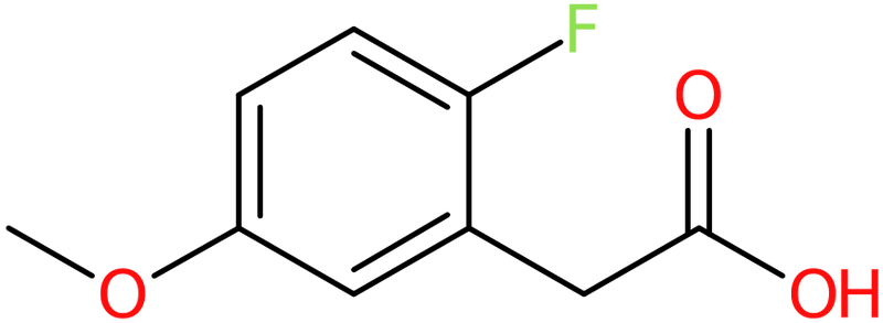 CAS: 798563-50-5 | 2-Fluoro-5-methoxyphenylacetic acid, >97%, NX62303