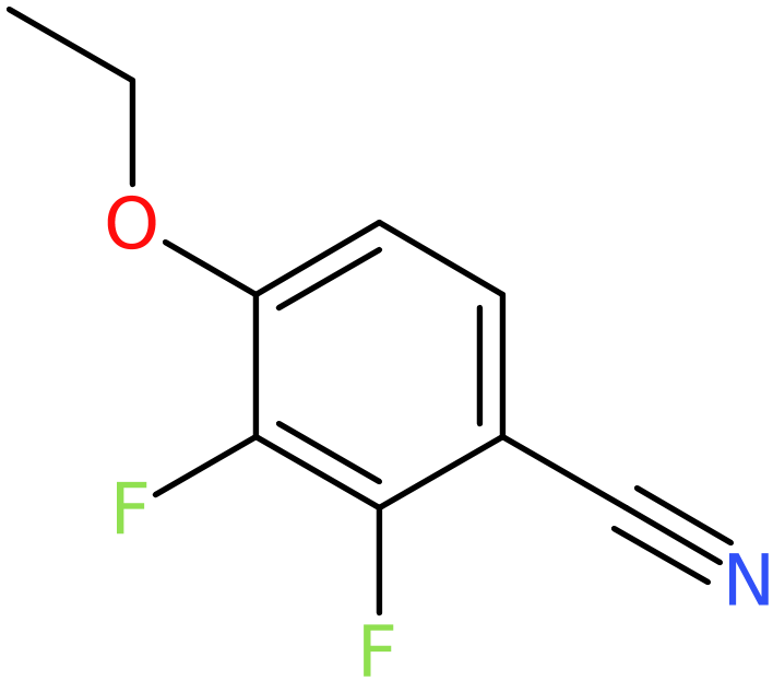 CAS: 126162-96-7 | 4-Ethoxy-2,3-difluorobenzonitrile, >97%, NX19550