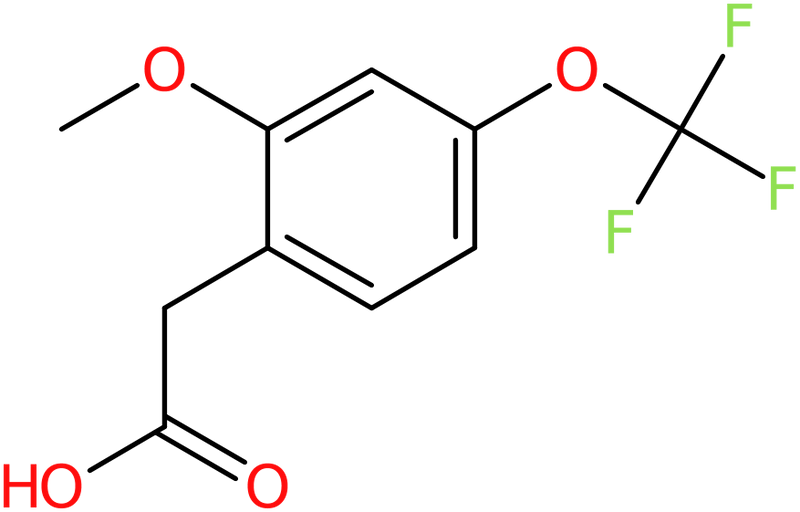 CAS: 886500-45-4 | 2-Methoxy-4-(trifluoromethoxy)phenylacetic acid, >97%, NX66779