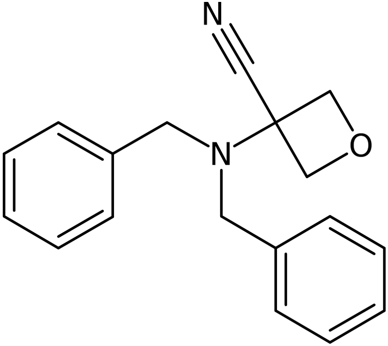 CAS: 1021393-00-9 | 3-[Bis(phenylmethyl)amino]-3-oxetanecarbonitrile, NX11479