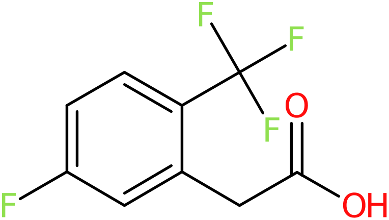 CAS: 239135-52-5 | 5-Fluoro-2-(trifluoromethyl)phenylacetic acid, >98%, NX36792