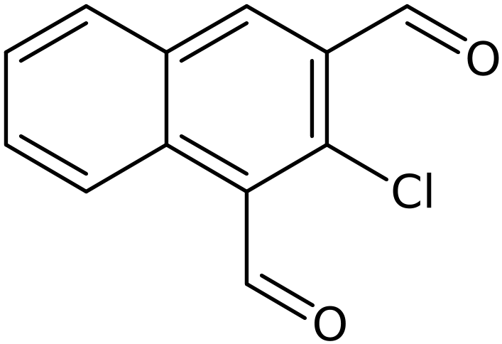 CAS: 132554-61-1 | 2-Chloronaphthalene-1,3-dicarbaldehyde, >95%, NX21114