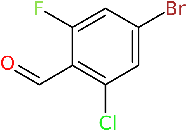 CAS: 929621-33-0 | 4-Bromo-2-chloro-6-fluorobenzaldehyde, >95%, NX69362