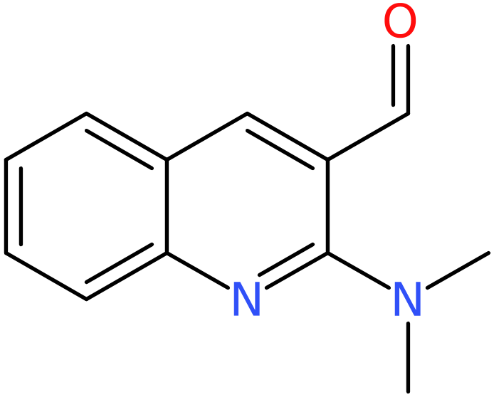 CAS: 728035-61-8 | 2-(Dimethylamino)quinoline-3-carboxaldehyde, >97%, NX59788