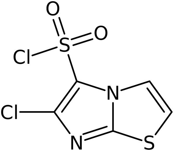 CAS: 150020-64-7 | 6-Chloroimidazo[2,1-b][1,3]thiazole-5-sulphonyl chloride, NX25464