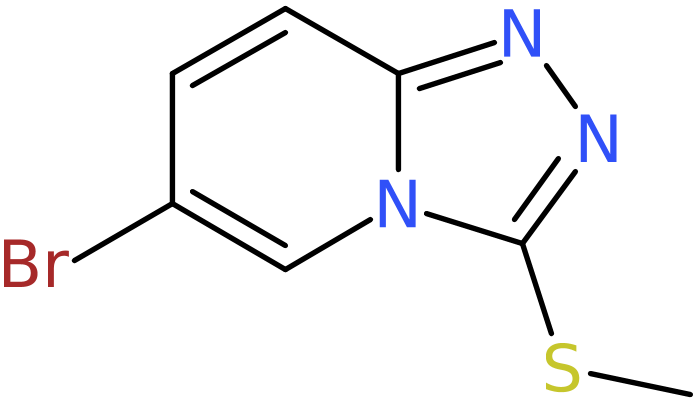 CAS: 941294-56-0 | 6-Bromo-3-(methylthio)[1,2,4]triazolo[4,3-a]pyridine, >98%, NX70060