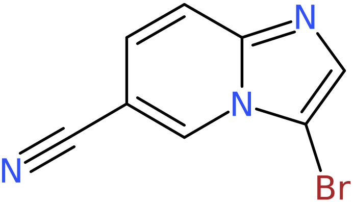 CAS: 885950-21-0 | 3-Bromoimidazo[1,2-a]pyridine-6-carbonitrile, NX66465