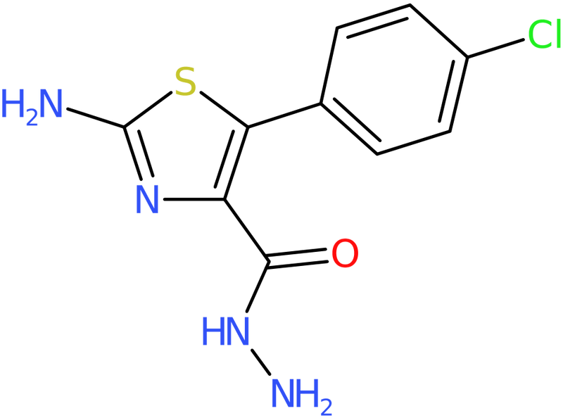 CAS: 886361-54-2 | 2-Amino-5-(4-chlorophenyl)-1,3-thiazole-4-carbohydrazide, NX66576