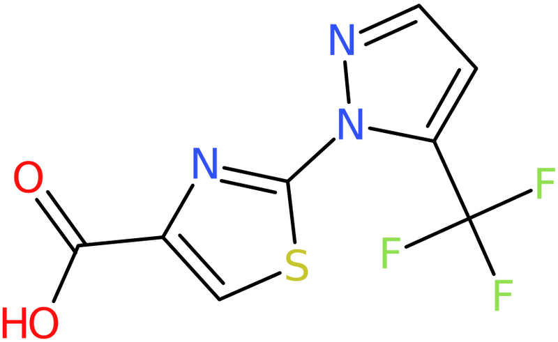 CAS: 1209904-67-5 | 2-[5-(Trifluoromethyl)-1H-pyrazol-1-yl]-1,3-thiazole-4-carboxylic acid, NX17331